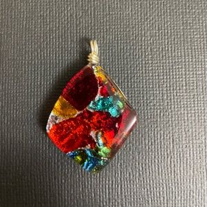 Glass pendant